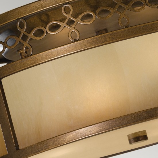 Plafoniera Justine Feiss de la Elstead E27, Bronz, Fe-Justine-F, UK