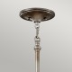 Candelabru Lucia Feiss de la Elstead E27, Argintiu, Fe-Lucia-P-E-2Tr, UK
