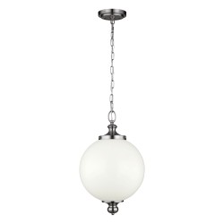 Pendul Parkman Feiss de la Elstead E27, Nichel, Fe-Parkman-Pl-Pn, UK