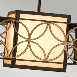 Candelabru Remy Feiss de la Elstead E27, Bronz, Fe-Remy-P-B, UK
