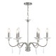 Candelabru Finsbury Park de la Elstead E14, Nichel, Fp6-Pol-Nickel, UK