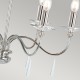 Candelabru Finsbury Park de la Elstead E14, Nichel, Fp6-Pol-Nickel, UK