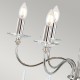 Candelabru Finsbury Park de la Elstead E14, Nichel, Fp6-Pol-Nickel, UK