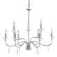 Candelabru Finsbury Park de la Elstead E14, Nichel, Fp9-Pol-Nickel, UK