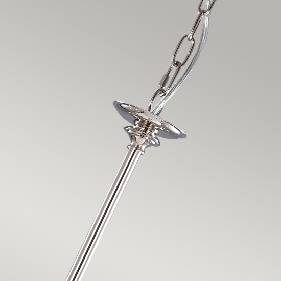 Candelabru Finsbury Park de la Elstead E14, Nichel, Fp9-Pol-Nickel, UK