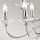 Candelabru Finsbury Park de la Elstead E14, Nichel, Fp9-Pol-Nickel, UK