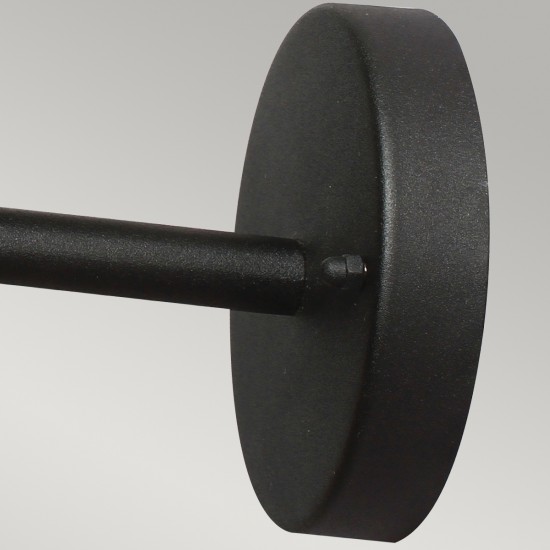 Aplica Exterior Helsingor de la Elstead E27, Negru, Helsingor-Bk, UK