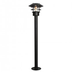 Stalp Helsingor de la Elstead E27, Negru, Helsingor-Bol-Bk, UK