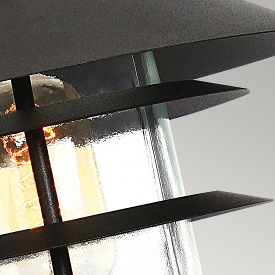 Stalp Helsingor de la Elstead E27, Negru, Helsingor-Ped-Bk, UK