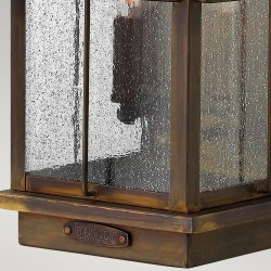 Aplica Exterior Bingham Hinkley de la Elstead E14, Ruginiu, Hk-Bingham-L, UK