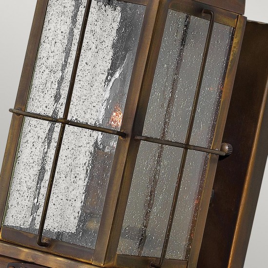 Aplica Exterior Bingham Hinkley de la Elstead E14, Ruginiu, Hk-Bingham-S, UK