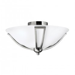 Plafoniera Bolla Hinkley de la Elstead E27, Nichel, Hk-Bolla-F, UK