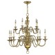 Candelabru Cambridge Hinkley de la Elstead E14, Alama, Hk-Cambridge15, UK