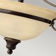 Plafoniera Cello Hinkley de la Elstead E27, Bronz, Hk-Cello-Sf, UK