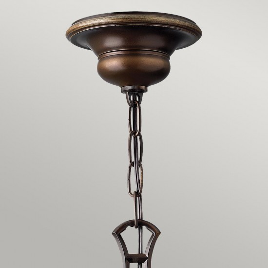 Candelabru Cello Hinkley de la Elstead E27, Bronz, Hk-Cello6, UK