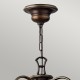 Candelabru Cello Hinkley de la Elstead E27, Bronz, Hk-Cello9, UK