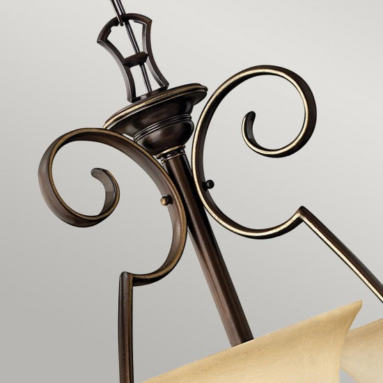 Candelabru Cello Hinkley de la Elstead E27, Bronz, Hk-Cello9, UK