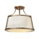 Plafoniera Charlotte Hinkley de la Elstead E27, Caramel, Hk-Charlotte-Sf-Bc, UK