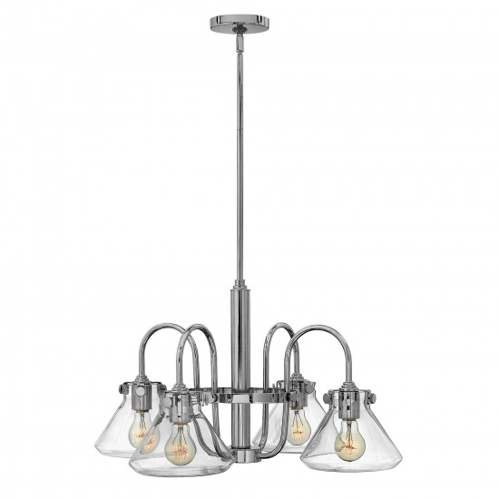 Candelabru Congress Hinkley de la Elstead E27, Crom, Hk-Congress4-A-Cm, UK