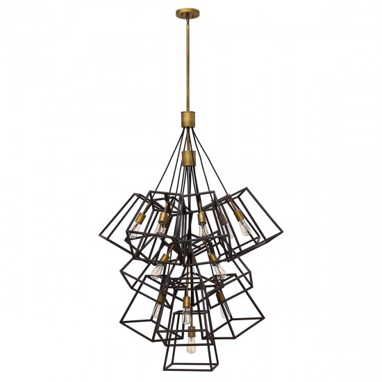 Candelabru Fu Lighton Hinkley de la Elstead E27, Bronz, Hk-Fulton-13P, UK