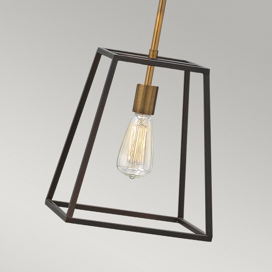 Pendul Fu Lighton Hinkley de la Elstead E27, Bronz, Hk-Fulton-P, UK