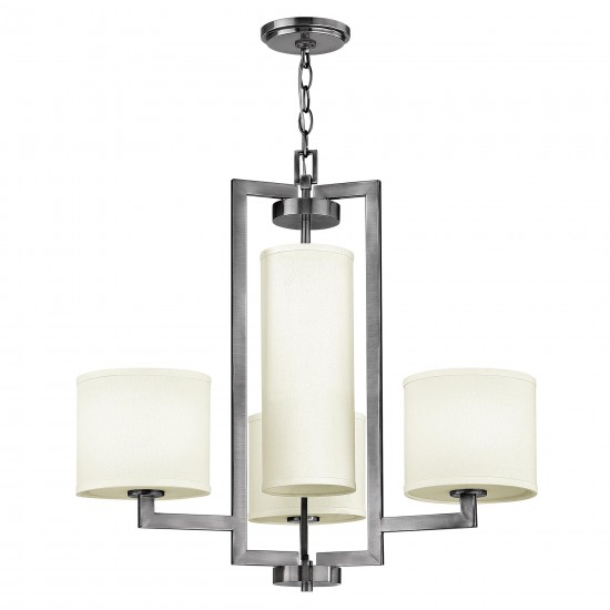 Candelabru Hampton Hinkley de la Elstead E27, Nichel, Hk-Hampton4, UK