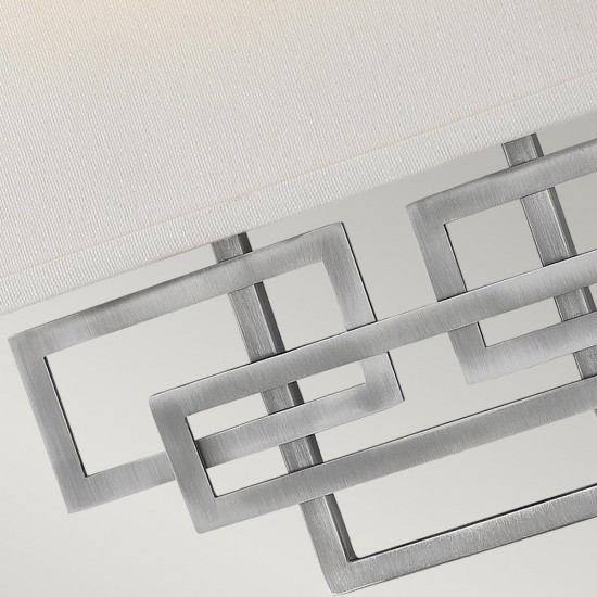 Aplica Lanza Hinkley de la Elstead E14, Nichel, Hk-Lanza2-An, UK