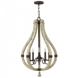 Candelabru Middlefield Hinkley de la Elstead E14, Ruginiu, Hk-Middlefield5, UK