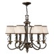 Candelabru Plymouth Hinkley de la Elstead E14, Bronz, Hk-Plymouth6, UK