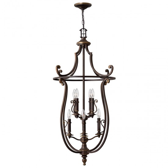 Candelabru Plymouth Hinkley de la Elstead E14, Bronz, Hk-Plymouth8-P, UK