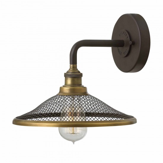 Aplica Rigby Hinkley de la Elstead E27, Bronz, Hk-Rigby1-Kz, UK