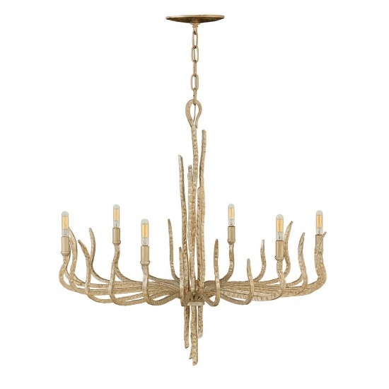 Candelabru Spyre Hinkley de la Elstead E14, Auriu, Hk-Spyre6C-Cpg, UK