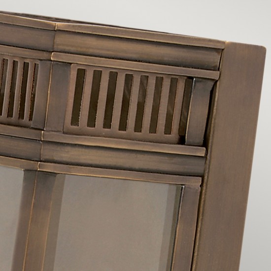 Aplica Exterior Holborn de la Elstead E14, Bronz, Hl7-M-Db, UK