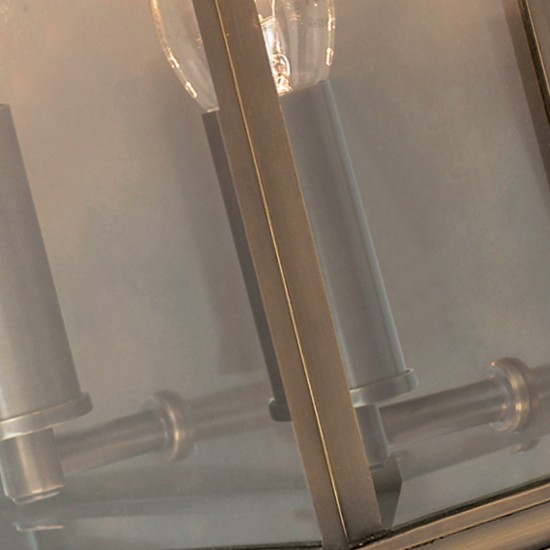 Aplica Exterior Holborn de la Elstead E14, Bronz, Hl7-M-Db, UK