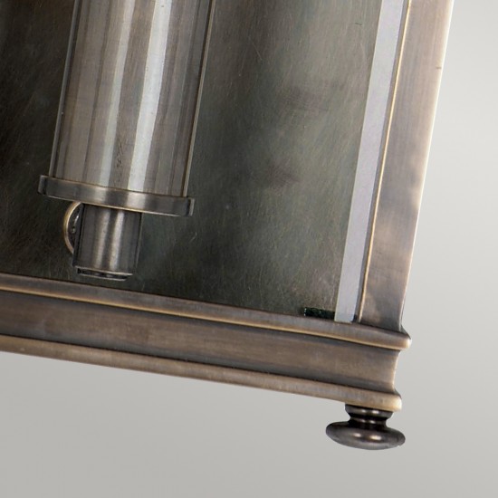 Aplica Exterior Holborn de la Elstead E14, Bronz, Hl7-S-Db, UK