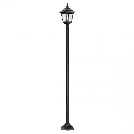 Stalp Kerry de la Elstead E27, Negru, Kerry-Post, UK