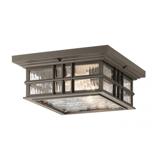 Plafoniera Exterior Beacon Square Kichler de la Elstead E27, Bronz, Kl-Beacon-Square-F-Oz, UK