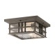 Plafoniera Exterior Beacon Square Kichler de la Elstead E27, Bronz, Kl-Beacon-Square-F-Oz, UK