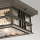 Plafoniera Exterior Beacon Square Kichler de la Elstead E27, Bronz, Kl-Beacon-Square-F-Oz, UK