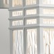 Aplica Exterior Beacon Square Kichler de la Elstead E27, Alb, Kl-Beacon-Square-S-Wht, UK