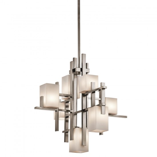 Candelabru City Lights Kichler de la Elstead G9, Nichel, Kl-City-Lights7A, UK