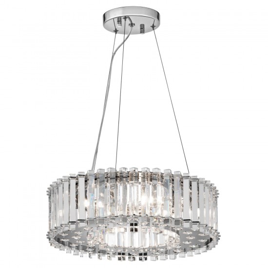 Suspensie Crystal Skye Kichler de la Elstead G9, Crom, Kl-Crystal-Skye-P-A, UK