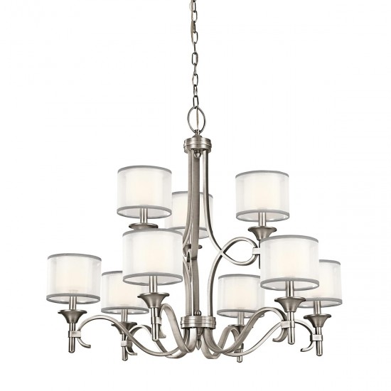 Candelabru Lacey Kichler de la Elstead E14, Argintiu, Kl-Lacey9-Ap, UK