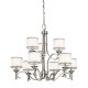 Candelabru Lacey Kichler de la Elstead E14, Argintiu, Kl-Lacey9-Ap, UK