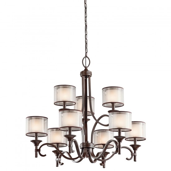 Candelabru Lacey Kichler de la Elstead E14, Bronz, Kl-Lacey9-Mb, UK
