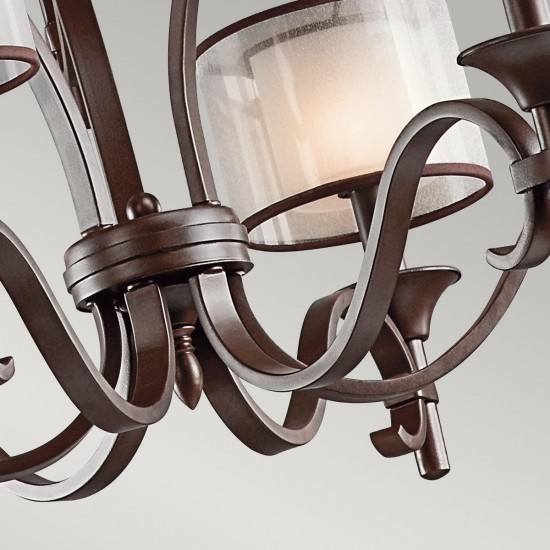 Candelabru Lacey Kichler de la Elstead E14, Bronz, Kl-Lacey9-Mb, UK
