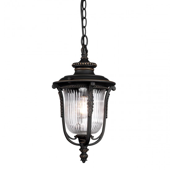 Pendul Exterior Luverne Kichler de la Elstead E27, Negru, Kl-Luverne8-M, UK