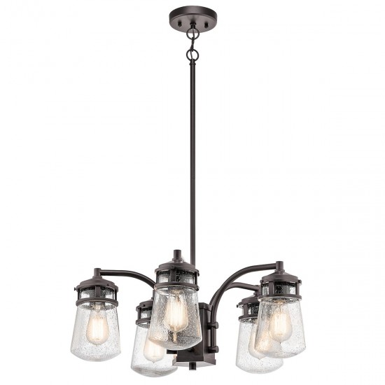 Candelabru Exterior Lyndon Kichler de la Elstead E27, Bronz, Kl-Lyndon-5P-Az, UK