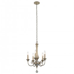 Candelabru Rosalie Kichler de la Elstead E14, Auriu, Kl-Rosalie-5A, UK