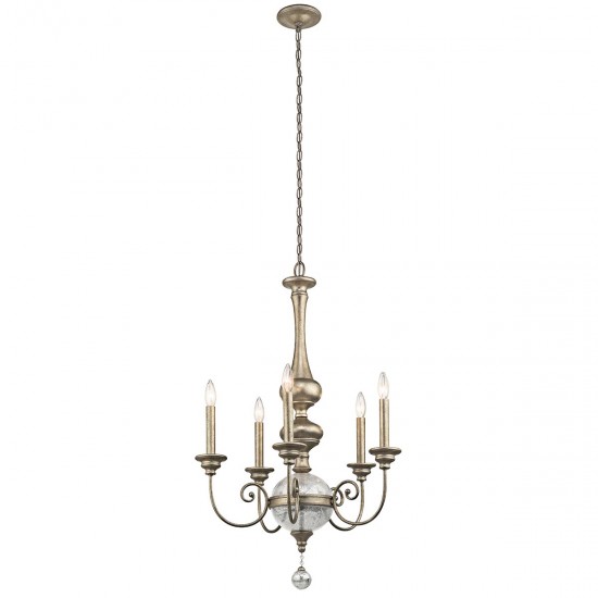 Candelabru Rosalie Kichler de la Elstead E14, Auriu, Kl-Rosalie-5B, UK